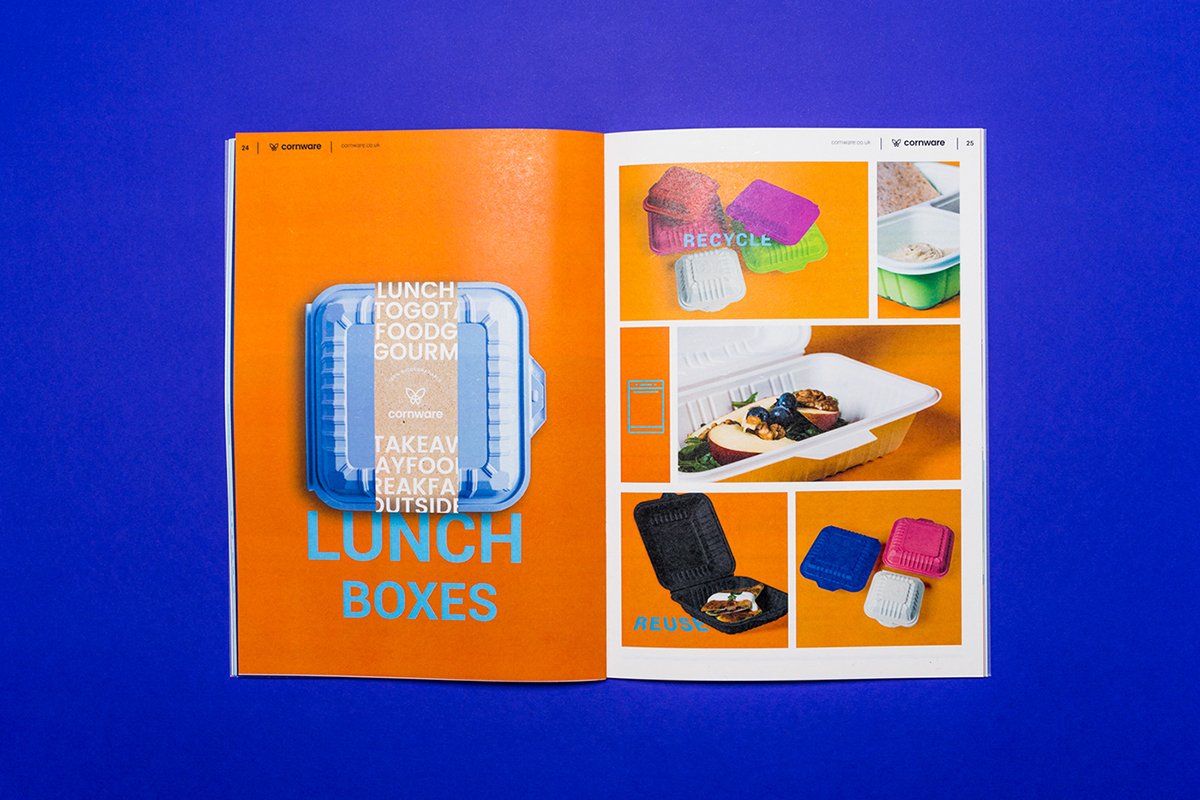 深圳VI設計 深圳VI策劃 Cornware一次性餐具VI形象設計 畫冊設計