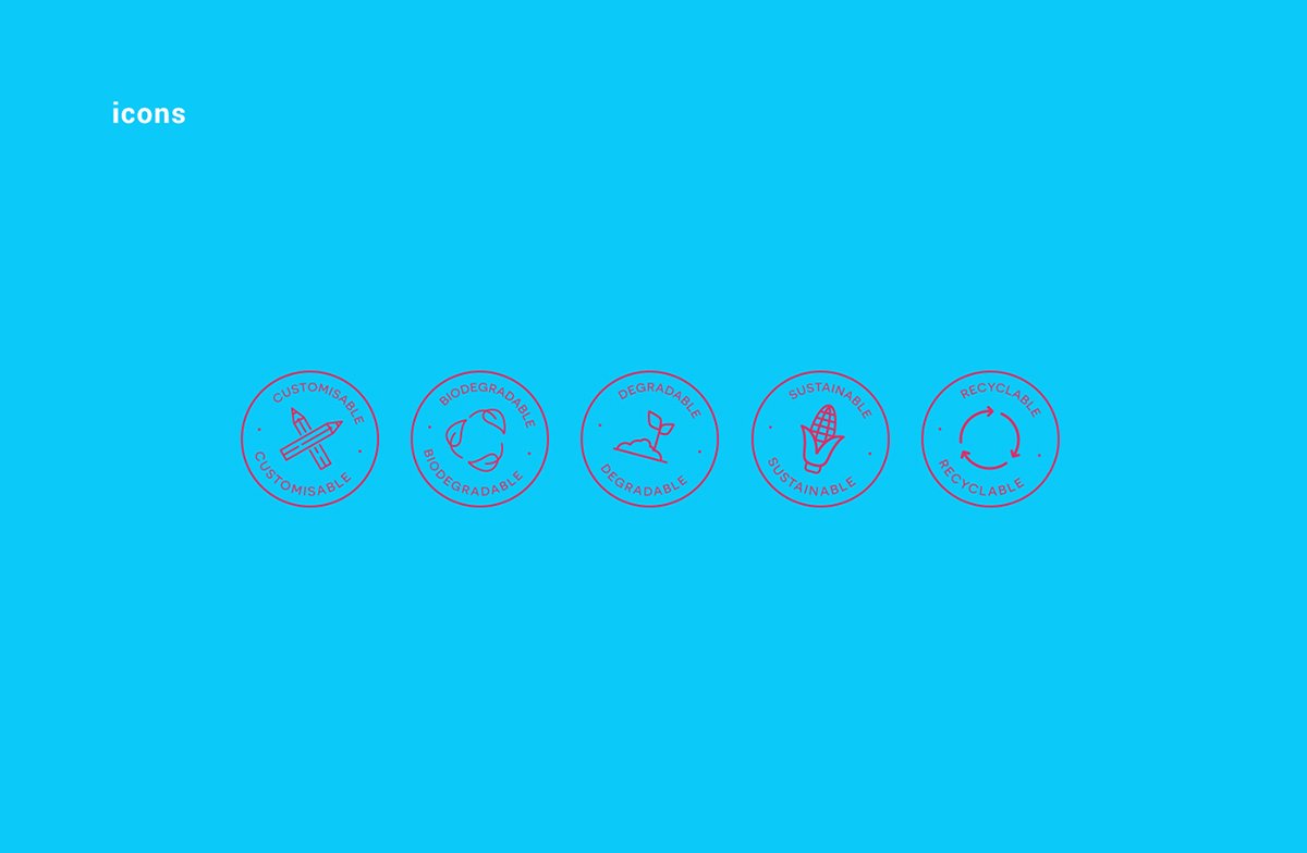 深圳VI設計 深圳VI策劃 Cornware一次性餐具VI形象設計 圖標設計