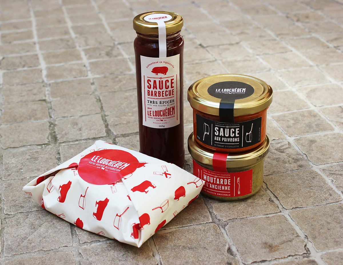 深圳品牌設(shè)計(jì) 深圳品牌策劃 Louchebem巴黎牛肉批發(fā)品牌形象設(shè)計(jì) 包裝設(shè)計(jì)