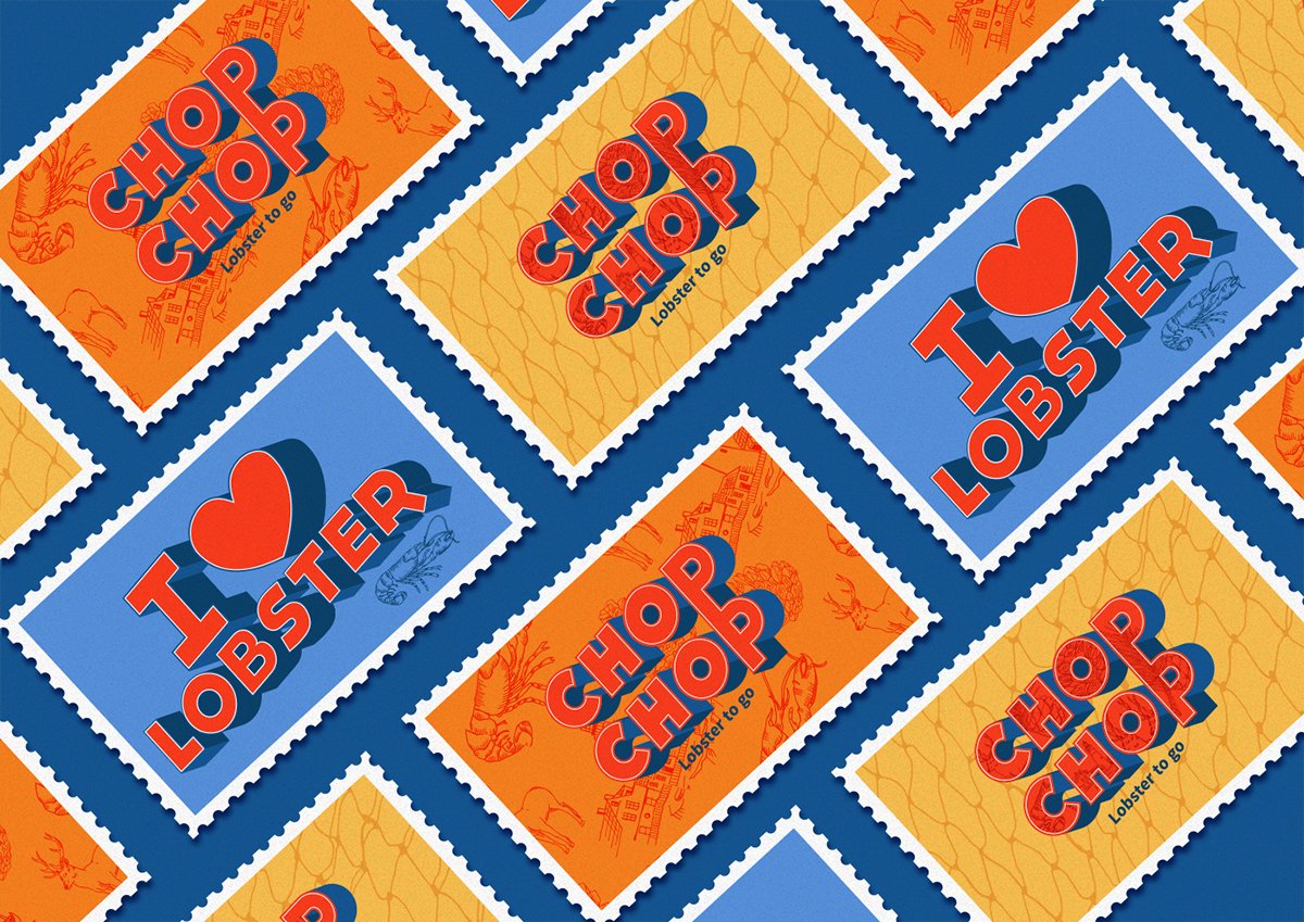 深圳VI設計 深圳VI策劃 劈斬龍蝦VI形象設計 名片設計