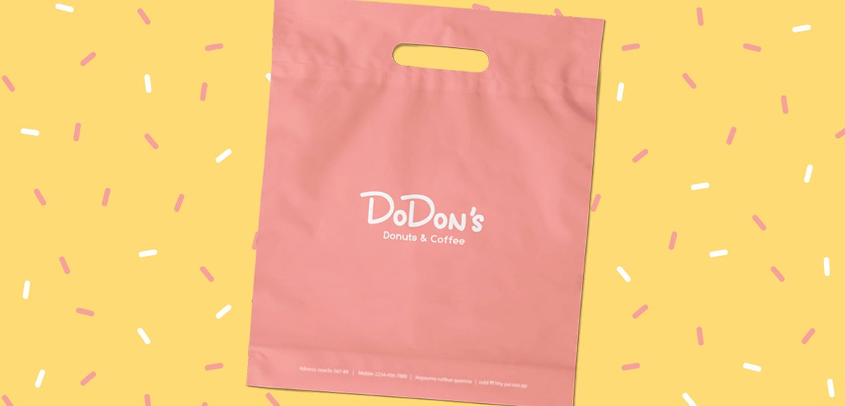 深圳VI設計 深圳VI策劃 DODON'S甜點VI形象設計 包裝設計