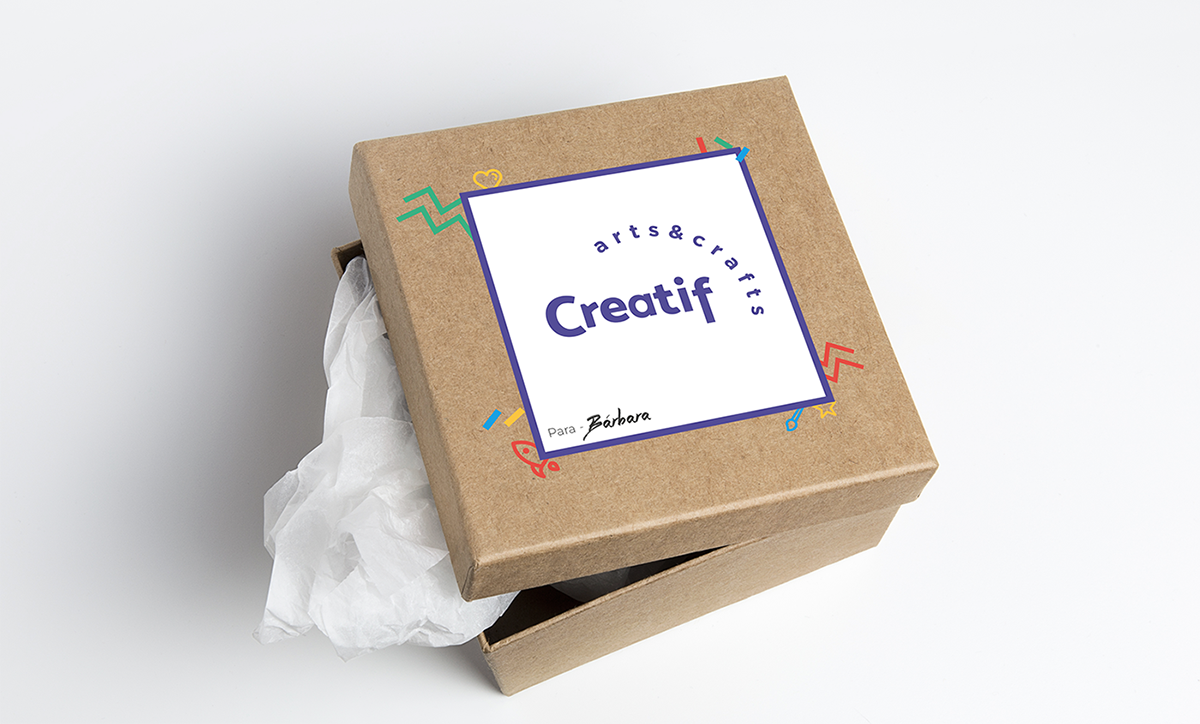 深圳VI設計 深圳VI策劃 Creatif兒童工藝品VI形象設計 包裝設計