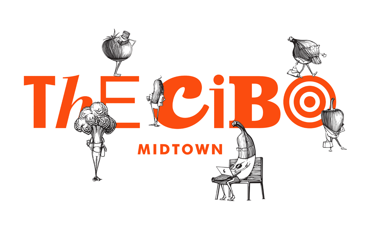 深圳VI設計 深圳VI策劃 Thecibo熟食店餐廳VI設計形象 標志設計