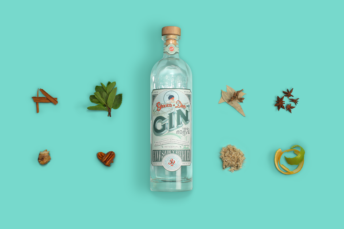 深圳品牌設計 深圳品牌策劃 Gracias a Dios杜松子酒VI形象設計 包裝設計