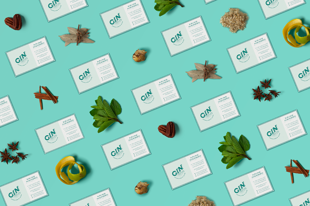 深圳品牌設計 深圳品牌策劃 Gracias a Dios杜松子酒VI形象設計 名片設計