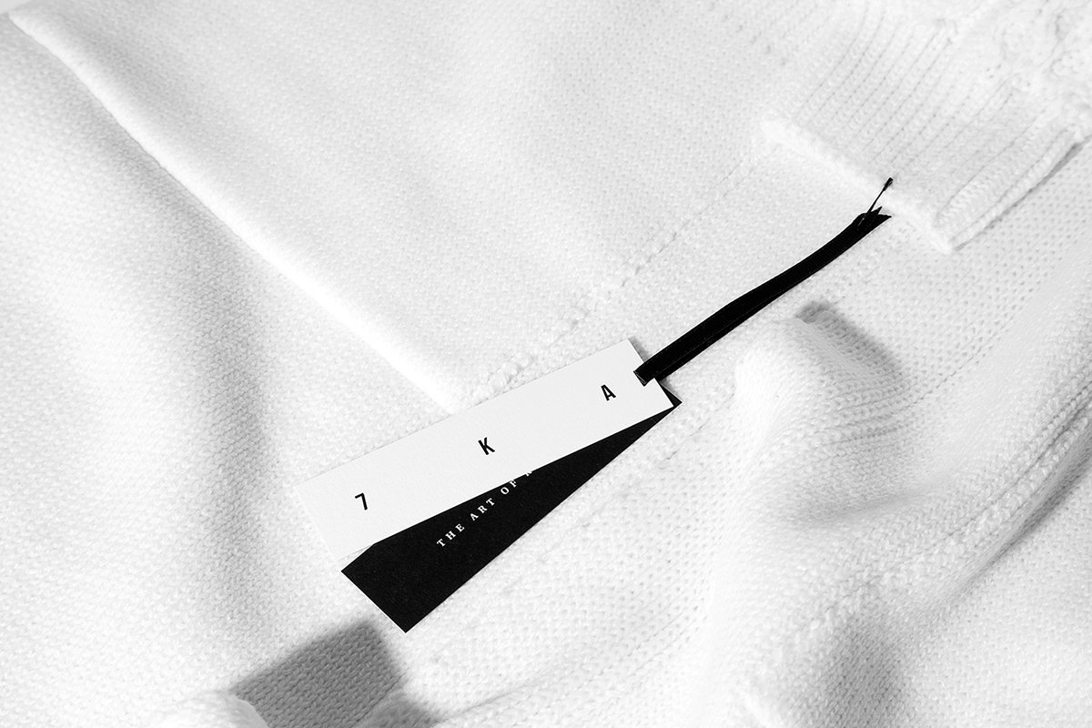 深圳VI設計 深圳VI策劃 7KA高級服裝品牌VI形象 吊牌設計