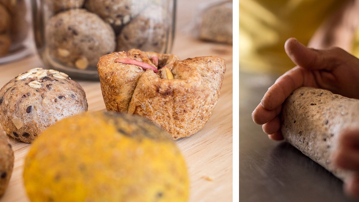 深圳VI設計 深圳VI策劃 De mano a Mano面包店VI形象設計 場景展示