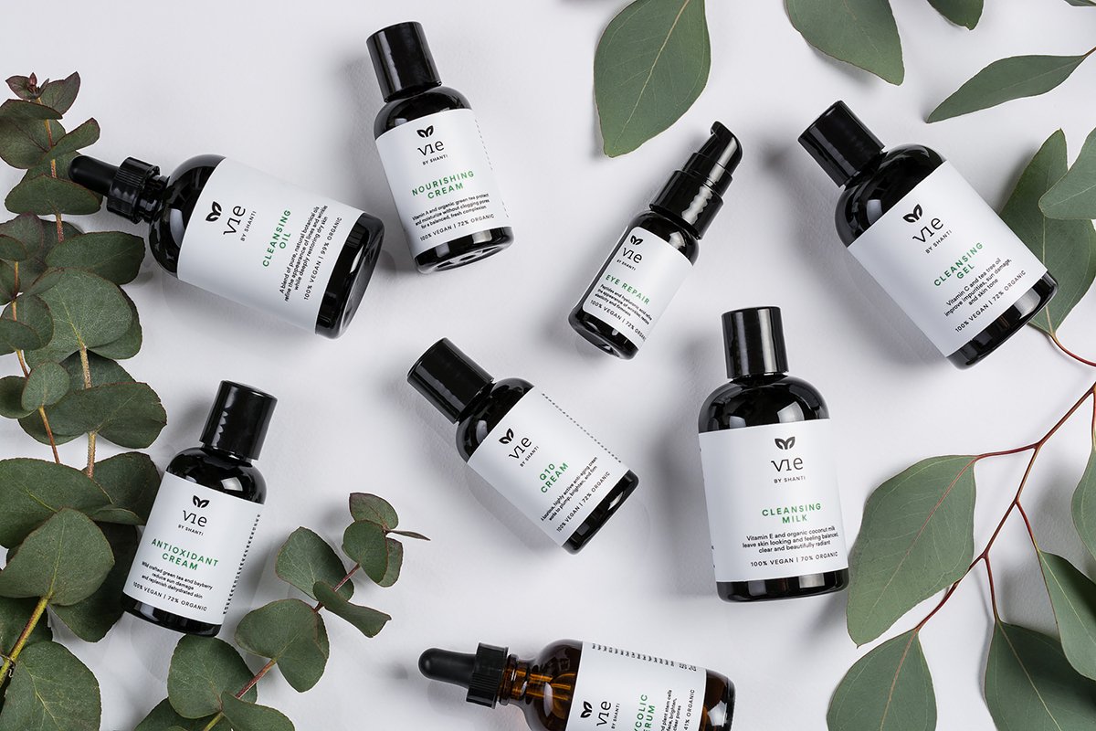 深圳VI設計 深圳VI策劃 VIEBYSHANTI天然護膚品包裝形象設計 包裝設計