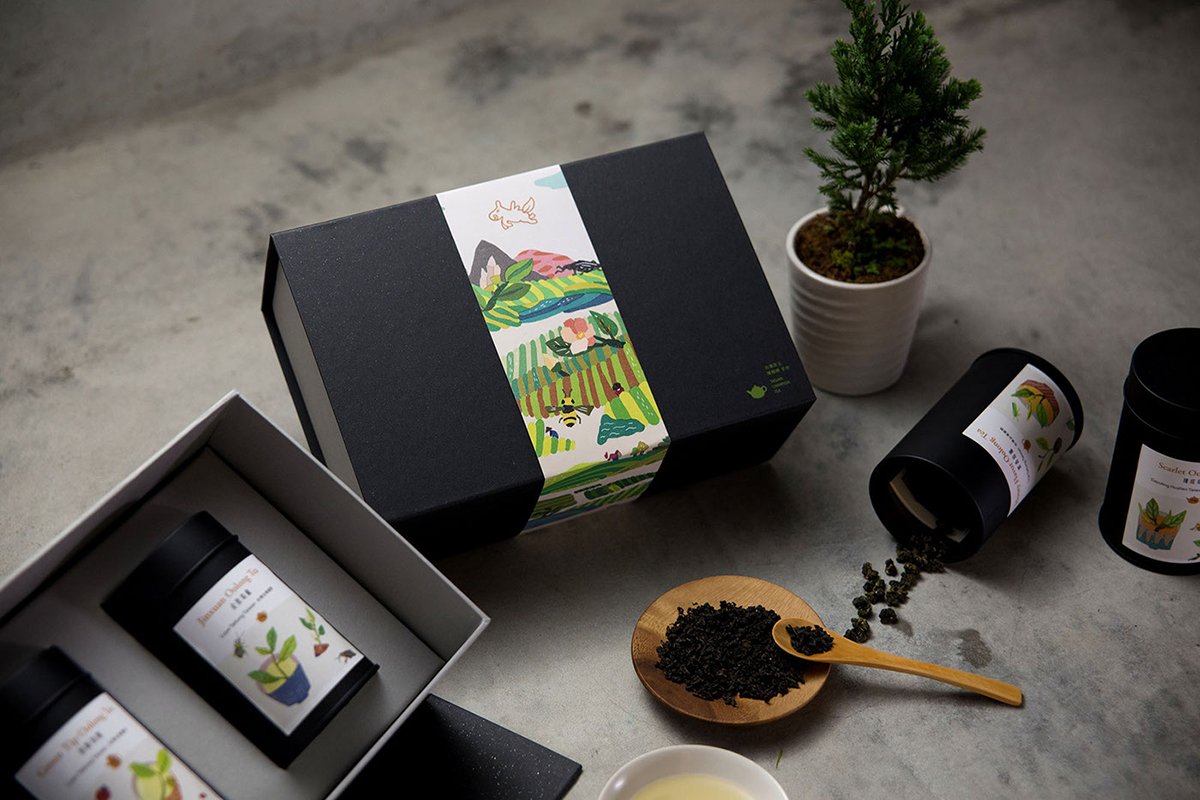 4組別具一格的茶類VI設計案例合集 品牌設計、VI設計、包裝設計、標志設計、名片設計、品牌形象設計、品牌策劃、茶品牌形象設計