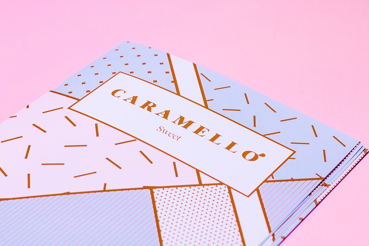 深圳VI設計 深圳VI策劃 “卡拉梅洛”甜品點VI形象設計 標志設計