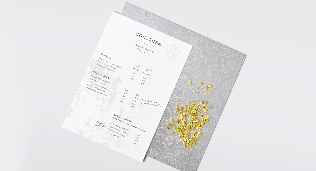 深圳VI設計 深圳VI策劃 Comaluna糕點店VI形象設計 畫冊設計