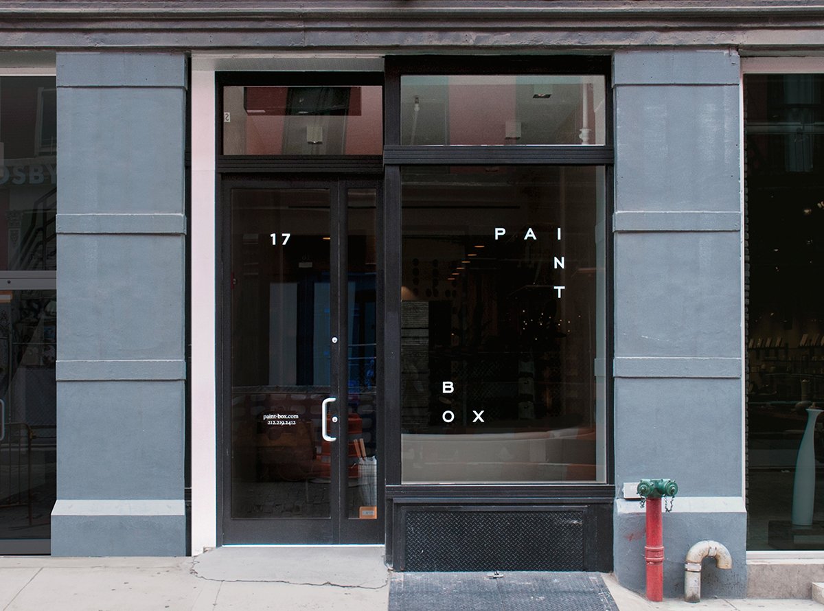 深圳VI設計 深圳VI策劃 "油漆盒"時尚美甲企業VI設計 店面設計