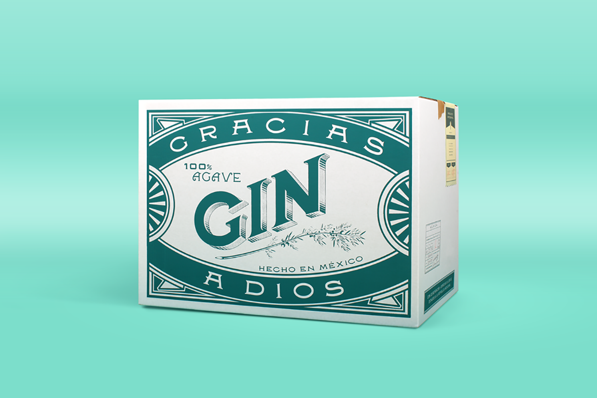 深圳VI設計 深圳VI策劃 Gracias a Dios杜松子酒VI形象設計 包裝設計