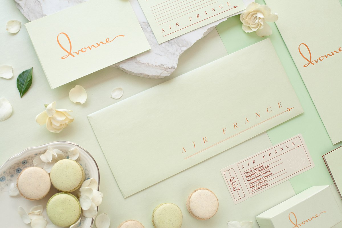 IVONNE社交品牌VI設計欣賞 VI設計、品牌設計、標志設計、名片設計、邀請函設計、社交品牌設計