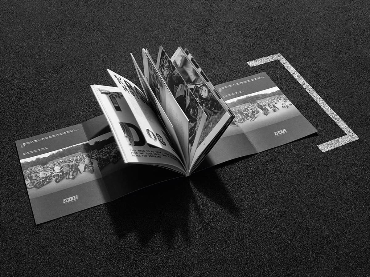 Essenza 國際摩托車賽品牌VI設(shè)計(jì)欣賞 Essenza 國際摩托車賽品牌VI設(shè)計(jì)欣賞,摩托車文化,摩托車賽視覺識別設(shè)計(jì),摩托車賽品牌形象設(shè)計(jì),深圳VI設(shè)計(jì),左右格局