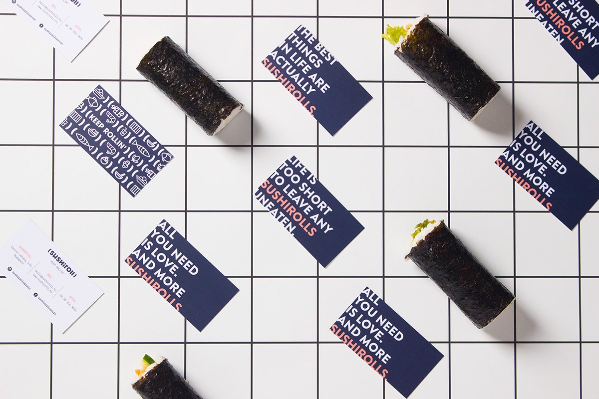 Sushiroll日式壽司(餐飲)品牌VI設計欣賞 Sushiroll日式壽司(餐飲)品牌VI設計欣賞,深圳VI設計,深圳品牌視覺形象設計,名片設計,標志設計,餐飲VI設計,日式壽司VI設計,深圳包裝設計,左右格局