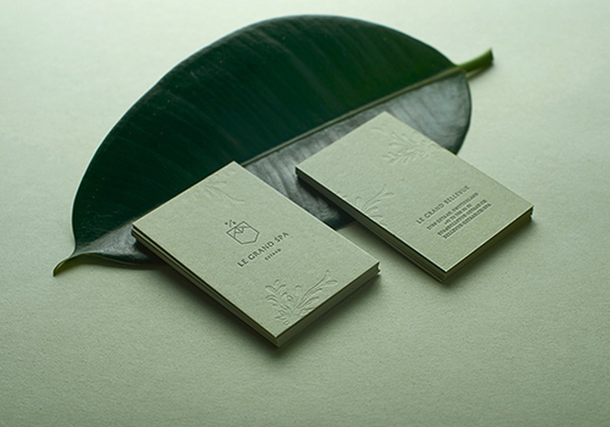 Le Grand Spa水療會(huì)所品牌VI設(shè)計(jì)欣賞