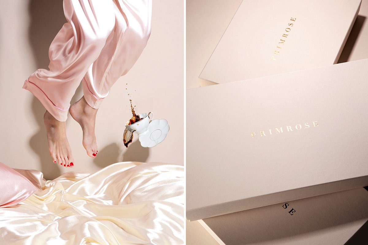 PRIMROSE高端家居品牌VI設計欣賞，家居VI設計，家居品牌視覺識別設計，服裝品牌VI設計，深圳VI設計，深圳品牌識別設計，深圳品牌視覺識別塑造，深圳包裝設計，左右格局