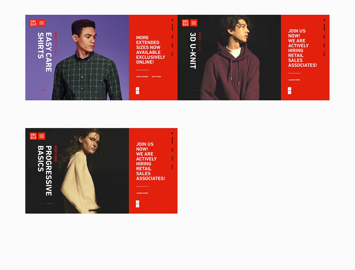 UNIQLO優衣庫(服飾)品牌線上商城官網界面設計 UNIQLO優衣庫(服飾)品牌線上商城官網界面設計,服飾品牌官網,官網界面設計,商城界面設計,服飾官網設計