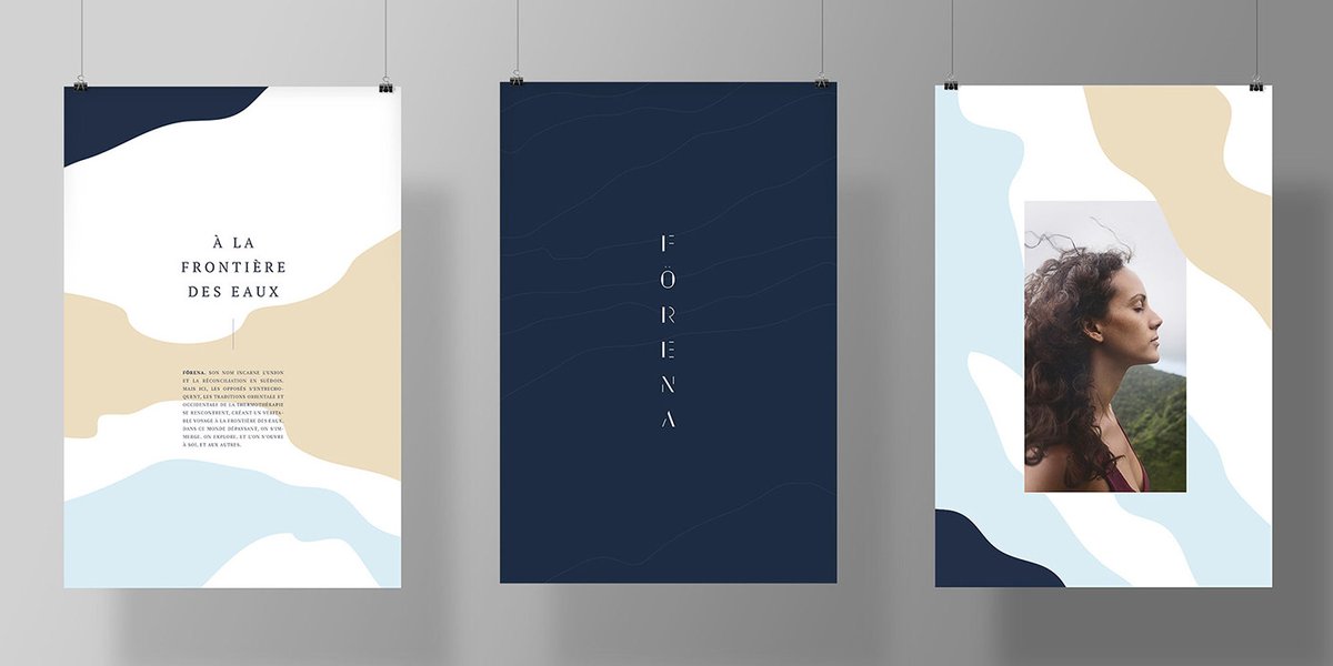 水療中心Förena品牌vi設計案例，vi設計，視覺形象設計，水療品牌vi設計，水療vi設計，品牌標識設計，酒店品牌vi設計，酒店vi設計，品牌策劃，深圳vi設計，左右格局