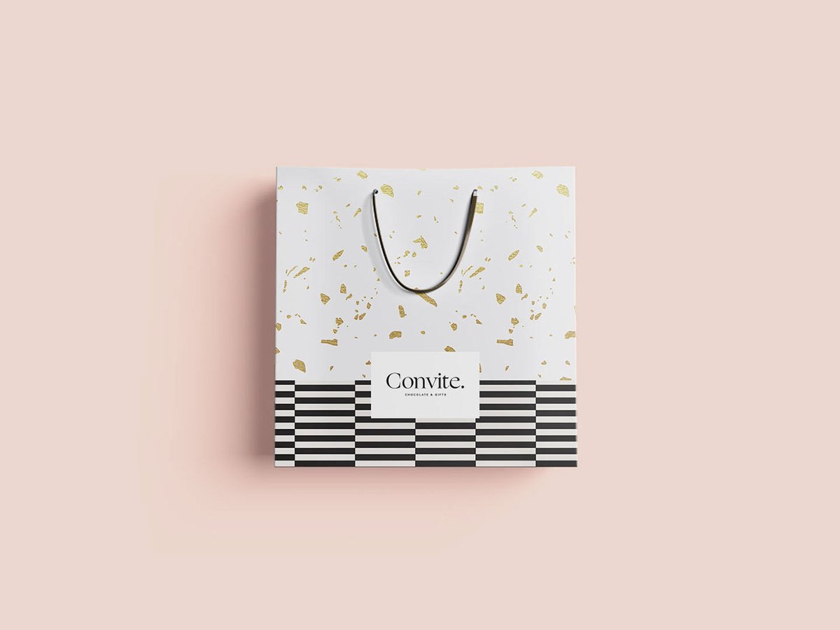 精美禮品店Convite品牌VI設計——包裝設計的新身份，vi設計，品牌vi設計，精品店vi設計，包裝設計，品牌vi識別，深圳品牌策劃，深圳vi設計，左右格局