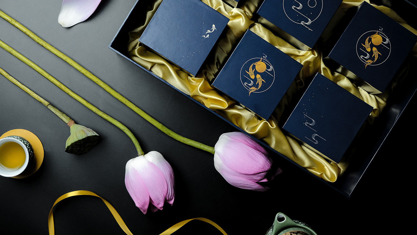 越南奢華企業月餅品牌包裝vi設計 越南奢華企業月餅品牌包裝vi設計,食品品牌vi設計,食品包裝設計,深圳vi設計,左右格局