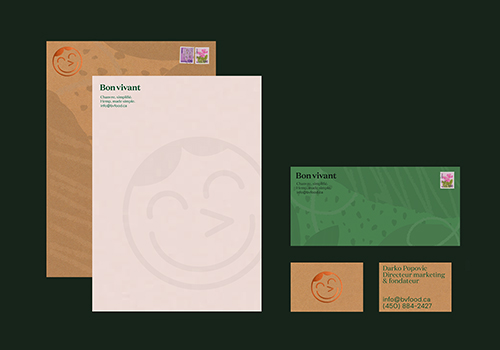 手工食品 Bon Vivant 品牌VI形象設(shè)計(jì)