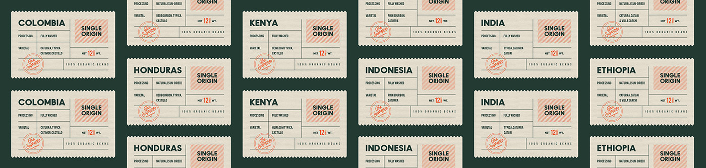 國外烘焙公司咖啡品牌VI設(shè)計和包裝設(shè)計 國外烘焙公司咖啡品牌VI設(shè)計和包裝設(shè)計,餐飲vi設(shè)計,包裝設(shè)計,深圳vi設(shè)計,左右格局