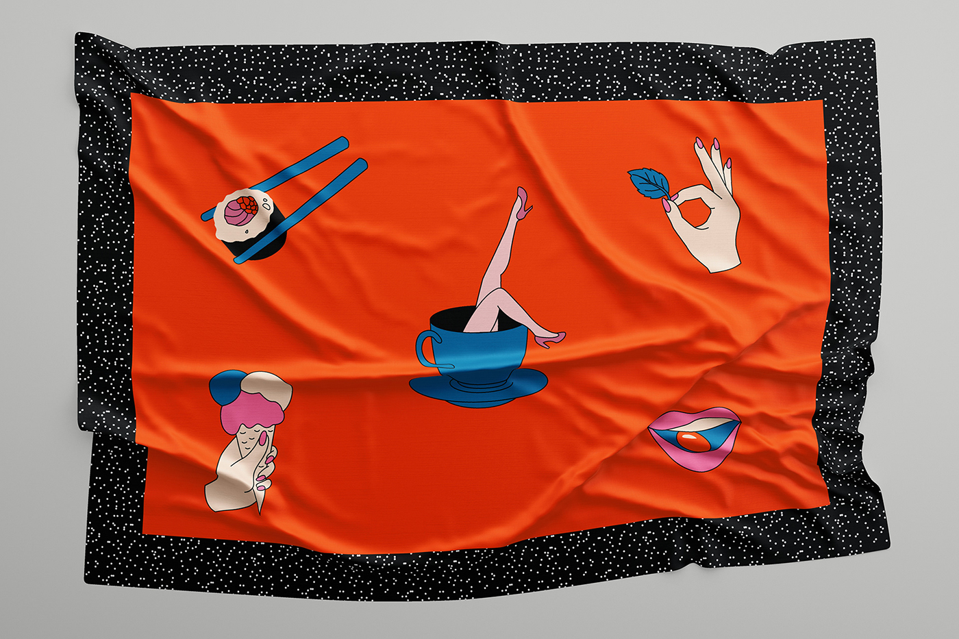 特色餐廳招聘機構品牌vi形象設計案例，餐飲VI設計，VI形象設計，深圳VI設計，左右格局