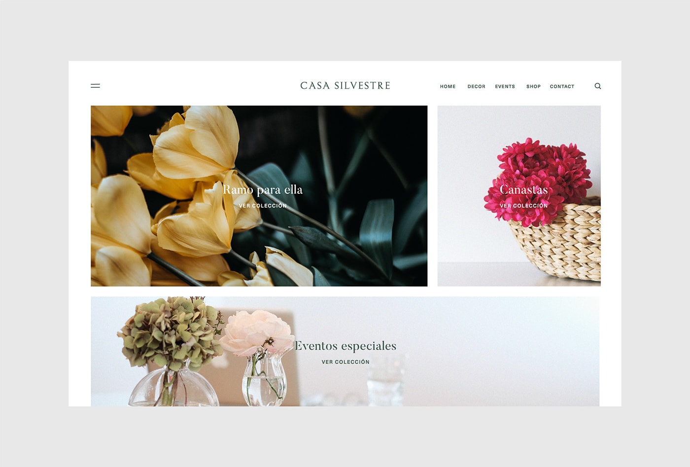 Casa Silvestre浪漫花店品牌logo設(shè)計與VI視覺設(shè)計，酒店VI設(shè)計，品牌視覺設(shè)計，企業(yè)VI設(shè)計，深圳VI設(shè)計，左右格局