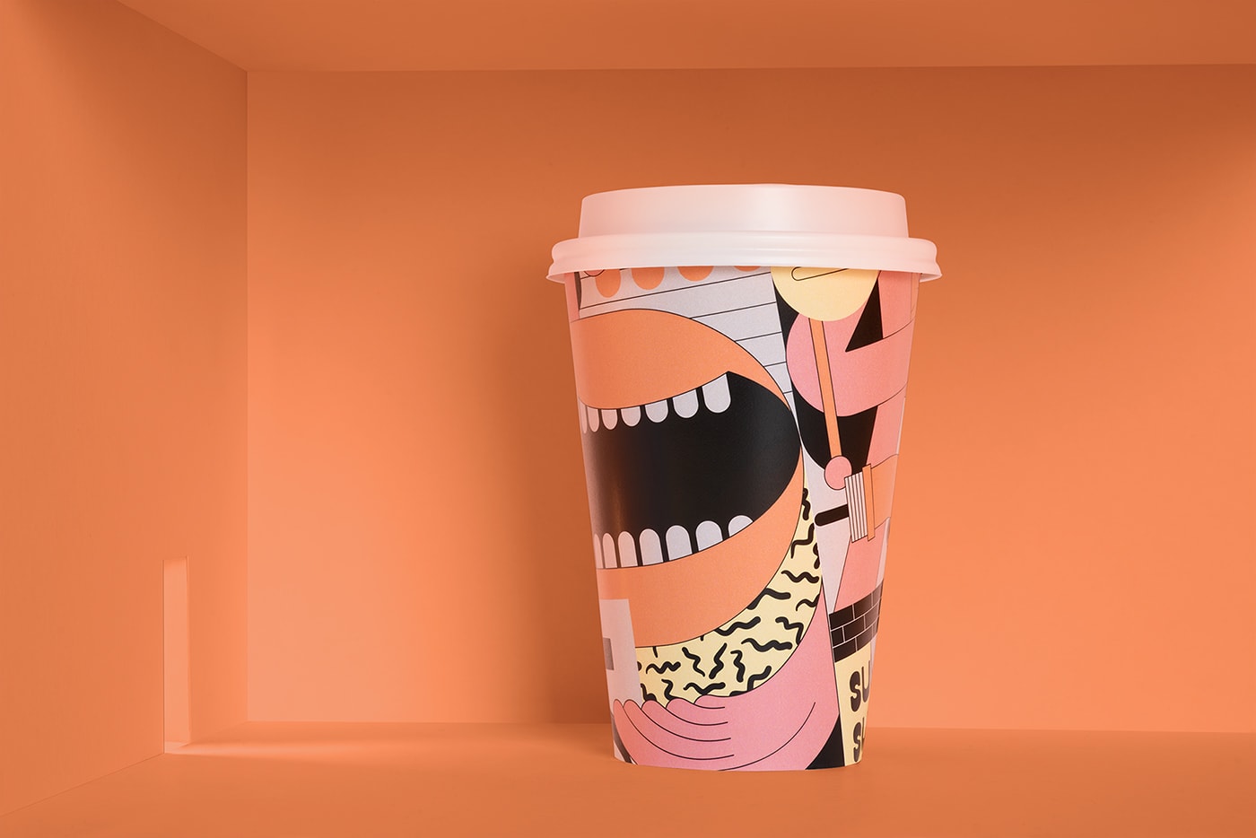 高端Superthing咖啡品牌VI設計 讓品牌戰略落地，餐飲VI設計，餐飲品牌策劃，高端VI設計，深圳VI設計，左右格局