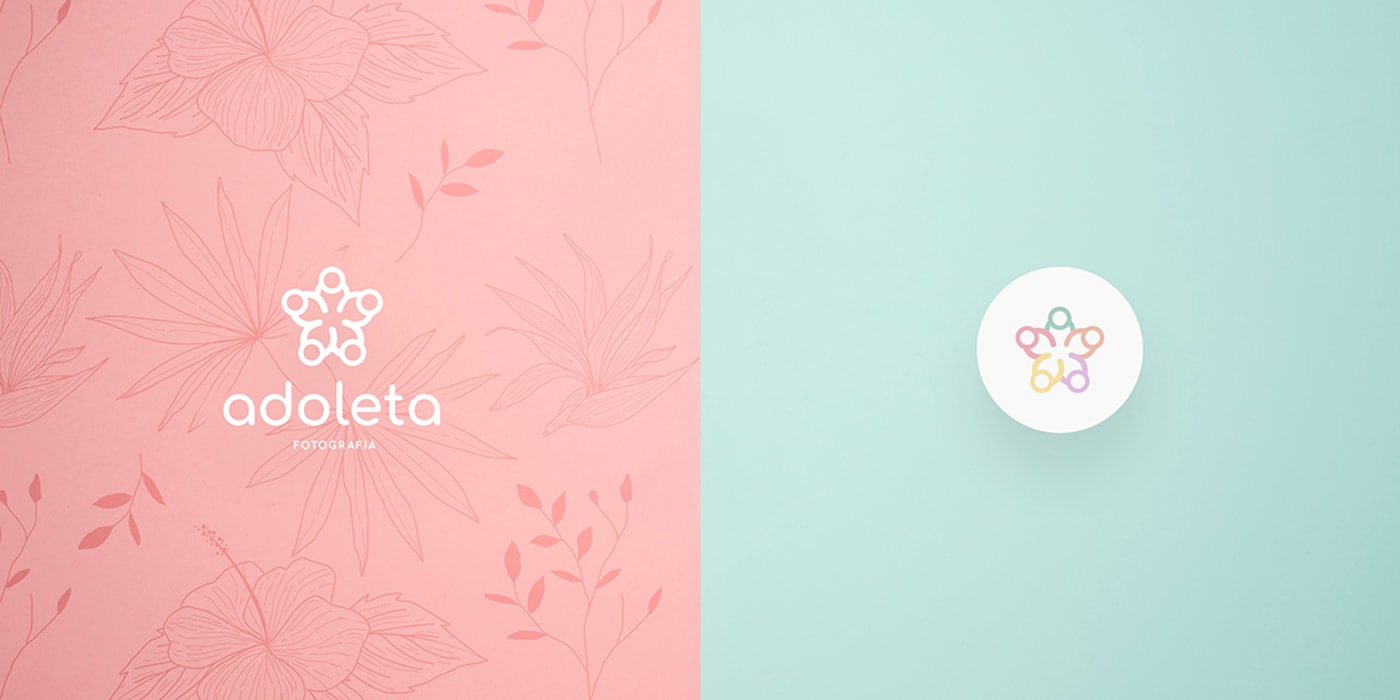 Adoleta兒童攝影工作室VI識別系統設計 Adoleta兒童攝影工作室VI識別系統設計,vi形象設計,品牌視覺設計,深圳企業策劃,深圳vi設計,左右格局
