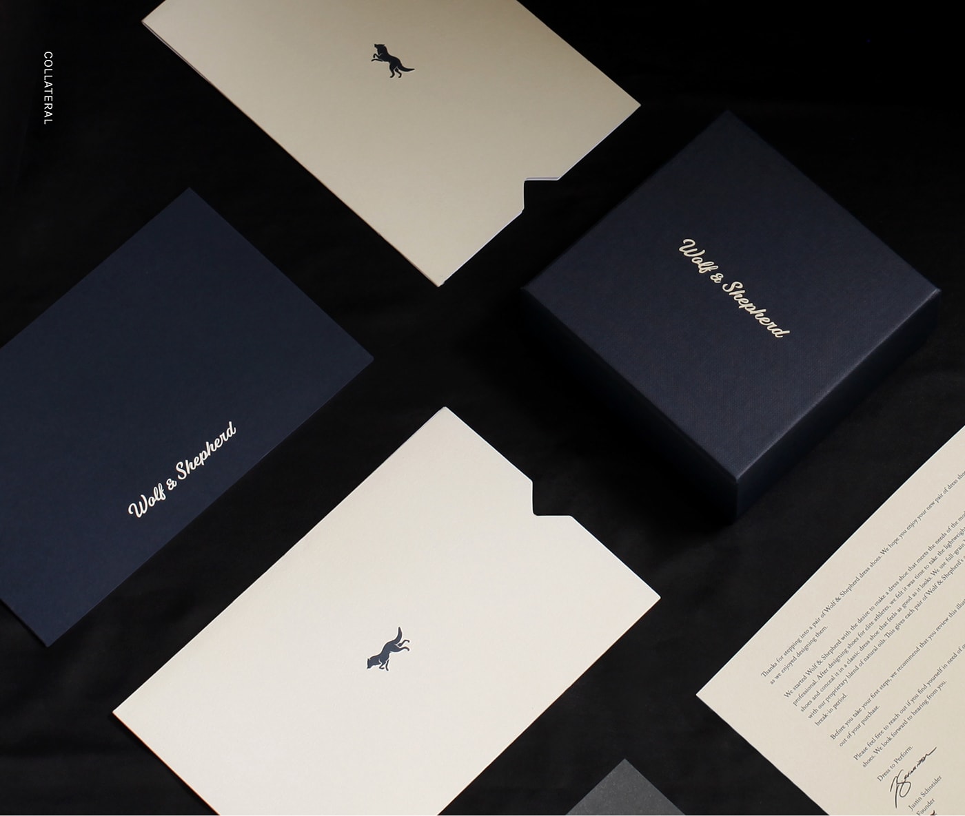 高級定制Wolf Shepherd皮鞋品牌VI設計——企業品牌戰略升級，服飾VI設計，品牌形象設計，品牌戰略升級，深圳VI設計，左右格局