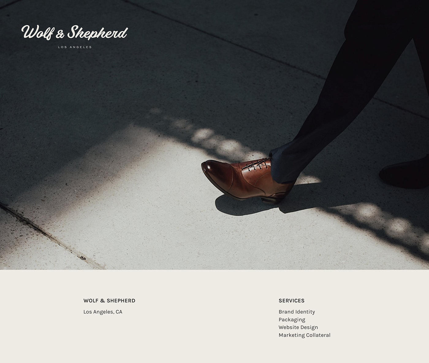 高級定制Wolf Shepherd皮鞋品牌VI設計——企業品牌戰略升級，服飾VI設計，品牌形象設計，品牌戰略升級，深圳VI設計，左右格局