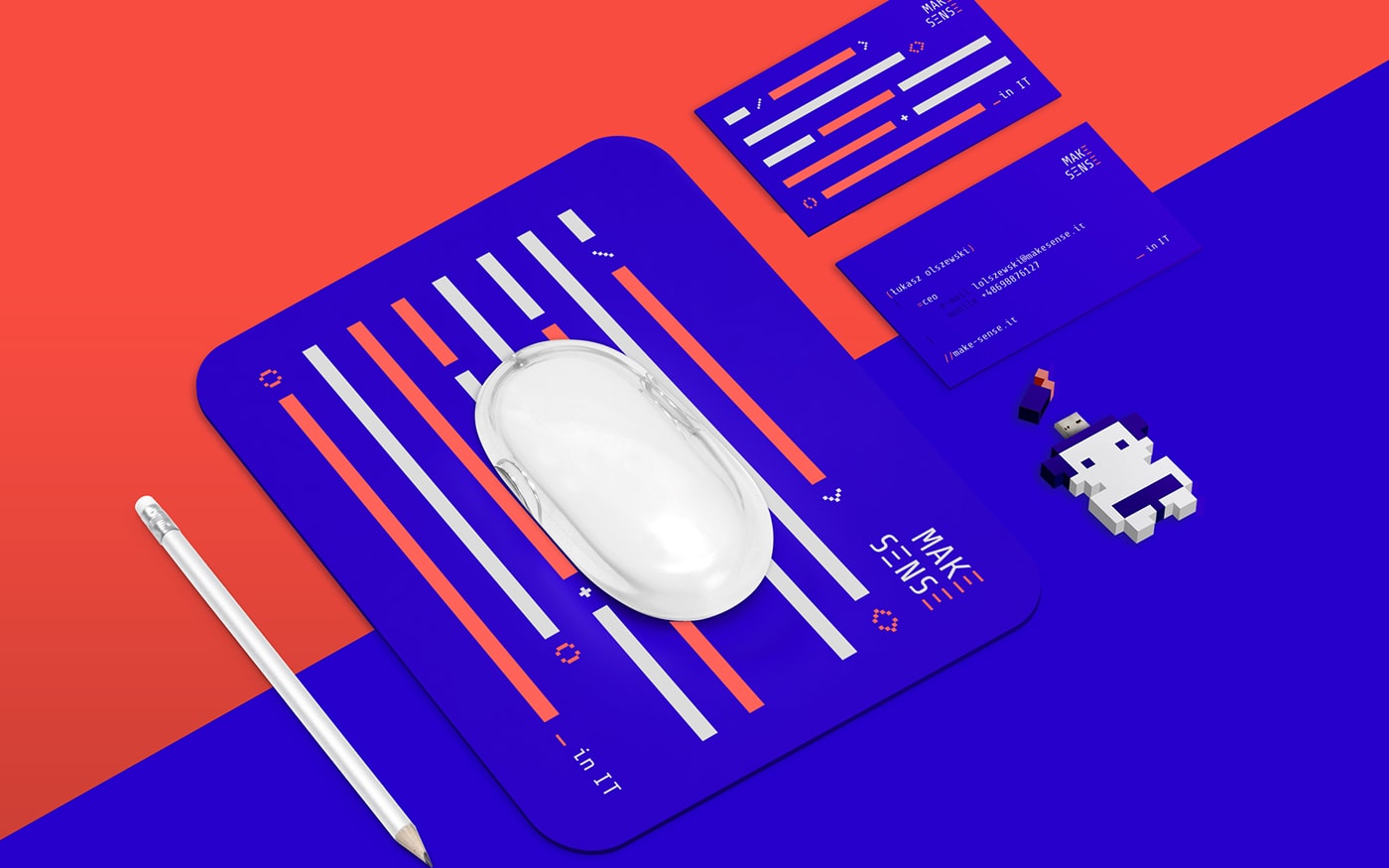 Make Sense 軟件開發(fā)科技公司品牌視覺設(shè)計案例，科技VI設(shè)計，互聯(lián)網(wǎng)品牌設(shè)計，品牌視覺設(shè)計，深圳VI設(shè)計，左右格局