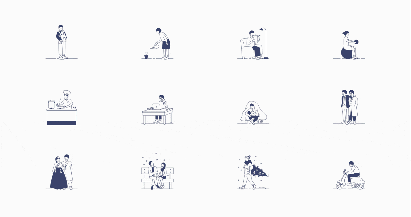 韓國知名食品零售企業VI設計——時尚包裝插圖設計 韓國知名食品零售企業VI設計——時尚包裝插圖設計,企業VI設計,食品VI設計,食品包裝設計,深圳VI設計,左右格局