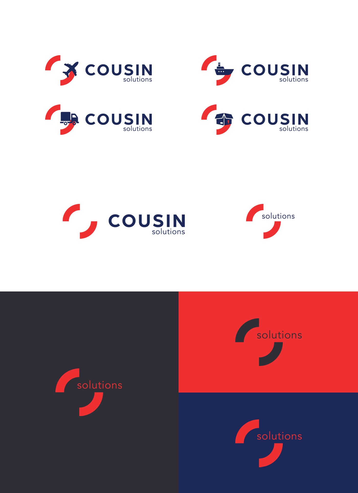 COUSIN 國際貿易物流企業VI設計和標志設計案例 COUSIN 國際貿易物流企業VI設計和標志設計案例,物流企業VI設計,品牌視覺設計,深圳VI設計,左右格局