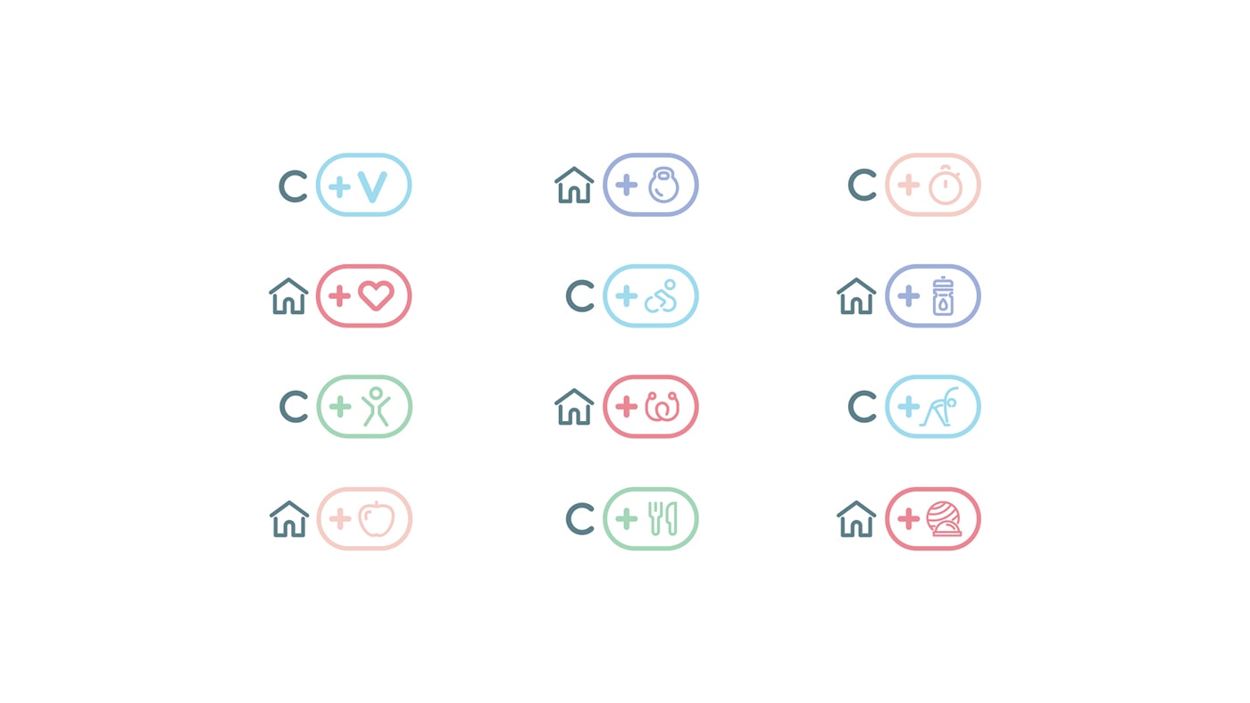 Casa vida 健身房品牌形象策劃和視覺設計案例 Casa vida 健身房品牌形象策劃和視覺設計案例,健身房品牌VI設計,品牌形象策劃,深圳VI設計,左右格局