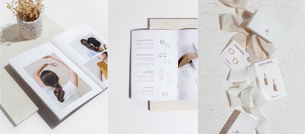 時尚簡約 Ellen Mote 珠寶品牌VI設(shè)計和品牌重塑，珠寶品牌VI設(shè)計，珠寶網(wǎng)站設(shè)計，品牌戰(zhàn)略升級， 深圳VI設(shè)計，左右格局