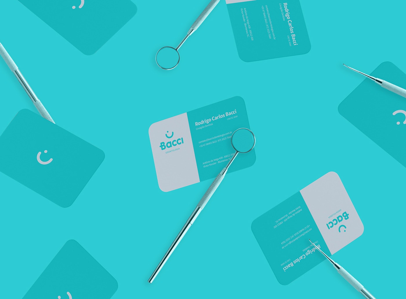 Bacci 現代醫療牙科診所品牌VI設計和標識設計 Bacci 現代醫療牙科診所品牌VI設計和標識設計,醫療品牌VI設計,品牌標識設計,深圳VI設計,左右格局