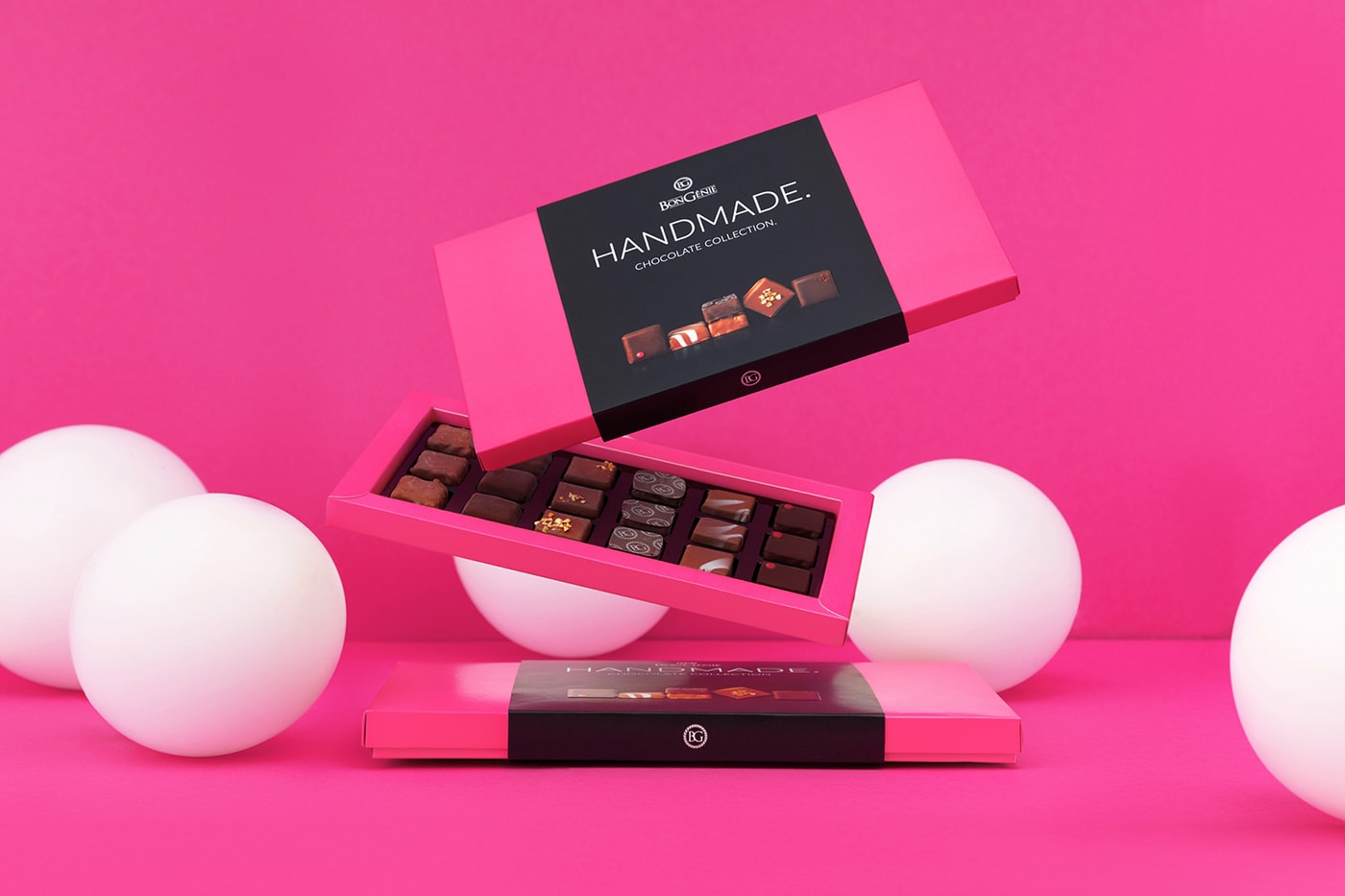 國外知名 BONGENIE 優質手工巧克力品牌VI設計——高級包裝的品牌戰略，食品VI設計，快消品VI設計，包裝設計，深圳VI設計，左右格局