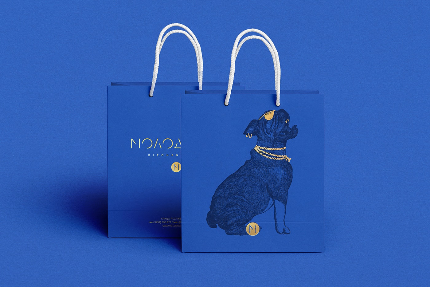 MOLODOTT 青年餐飲品牌VI設(shè)計(jì)——插圖標(biāo)識(shí)的應(yīng)用，餐飲VI設(shè)計(jì)，品牌標(biāo)識(shí)設(shè)計(jì)，深圳VI設(shè)計(jì)，左右格局