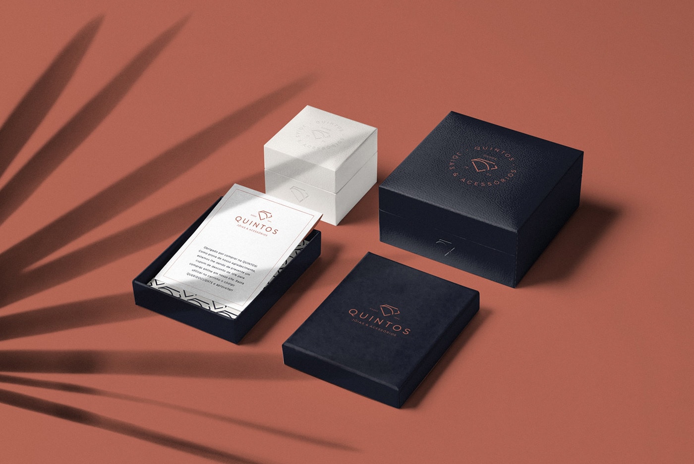 傳統珠寶配飾QUINTOS個性品牌VI設計 珠寶品牌VI設計,高端VI設計,深圳VI設計,左右格局