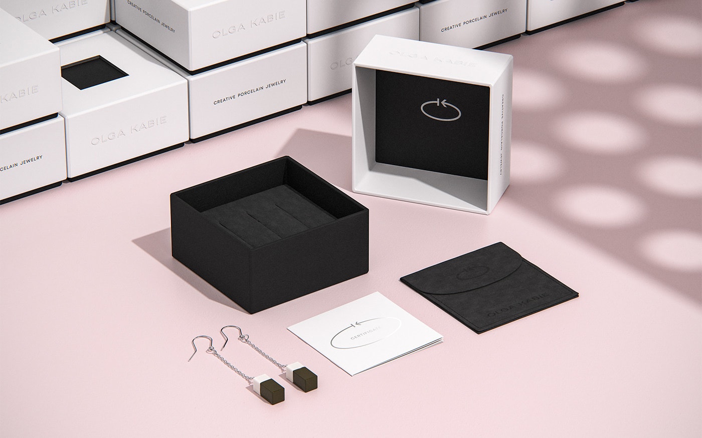 珠寶VI設(shè)計，珠寶包裝設(shè)計，品牌形象設(shè)計，左右格局