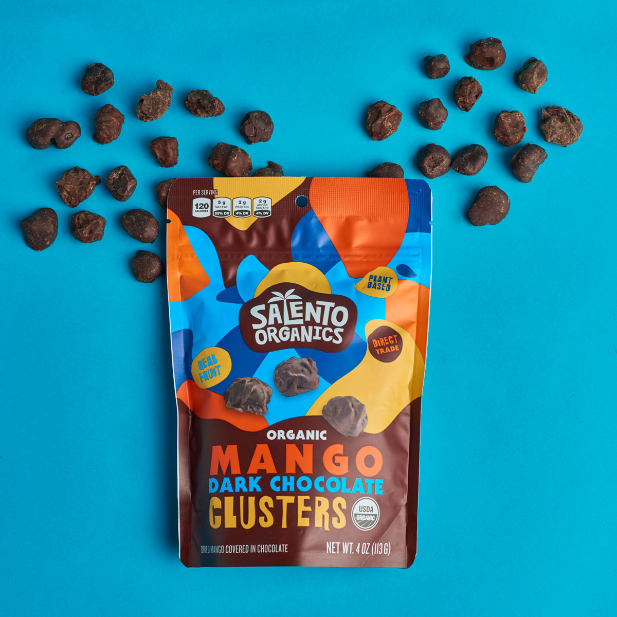 薩蘭托有機食品美味糖果上的小吃的品牌視覺升級 薩蘭托有機食品美味糖果上的小吃的品牌視覺升級