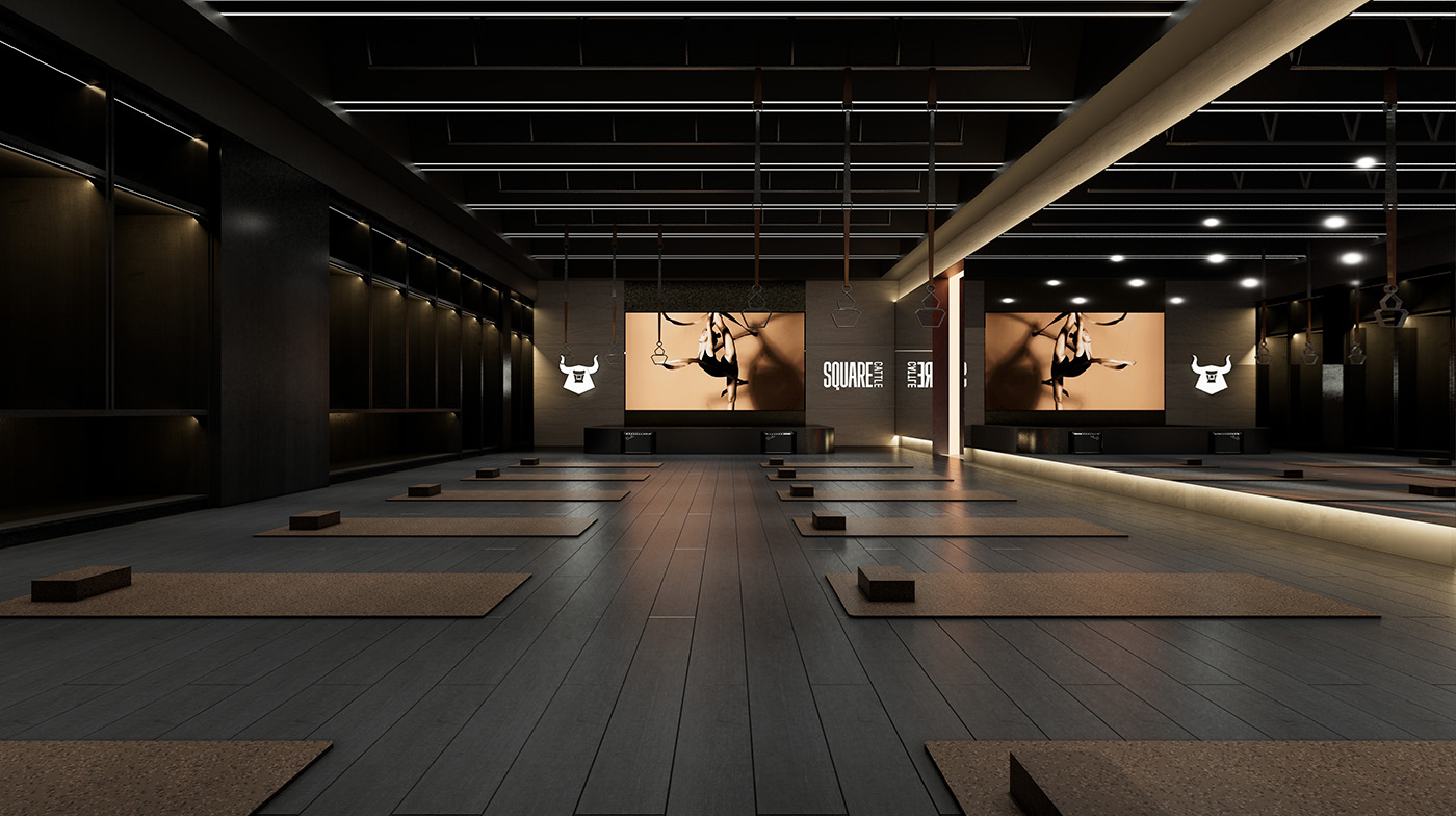 方牛瑜伽室空間 方牛瑜伽室空間