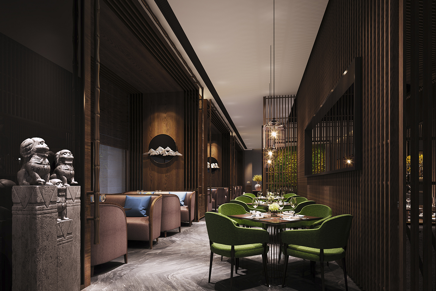 長沙延年高端酒店空間設計-左右格局 長沙延年高端酒店空間設計-左右格局